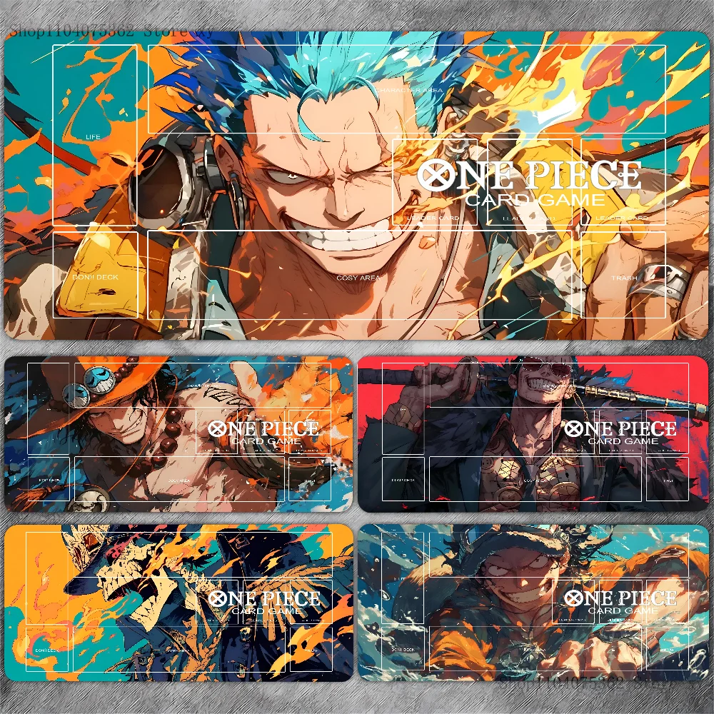 Classic Anime O-One P-Piece L-Luffy Z-Zoro Mousepad Large Keyboard Desk Mat Gaming Mouse Pad LockEdge Non-slip Mat