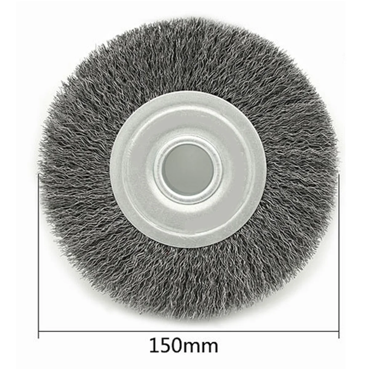 2Pcs 6Inch Wire Wheel for Bench Grinder-Wire Brush for Grinder, Efficient Clean Rust From Assorted Car Parts & Engines.