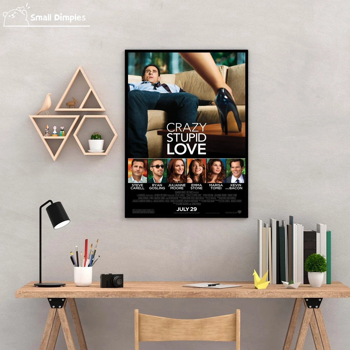 Crazy Stupid Love Movie Poster Canvas Art Print Home Decoration Wall Painting ( No Frame )