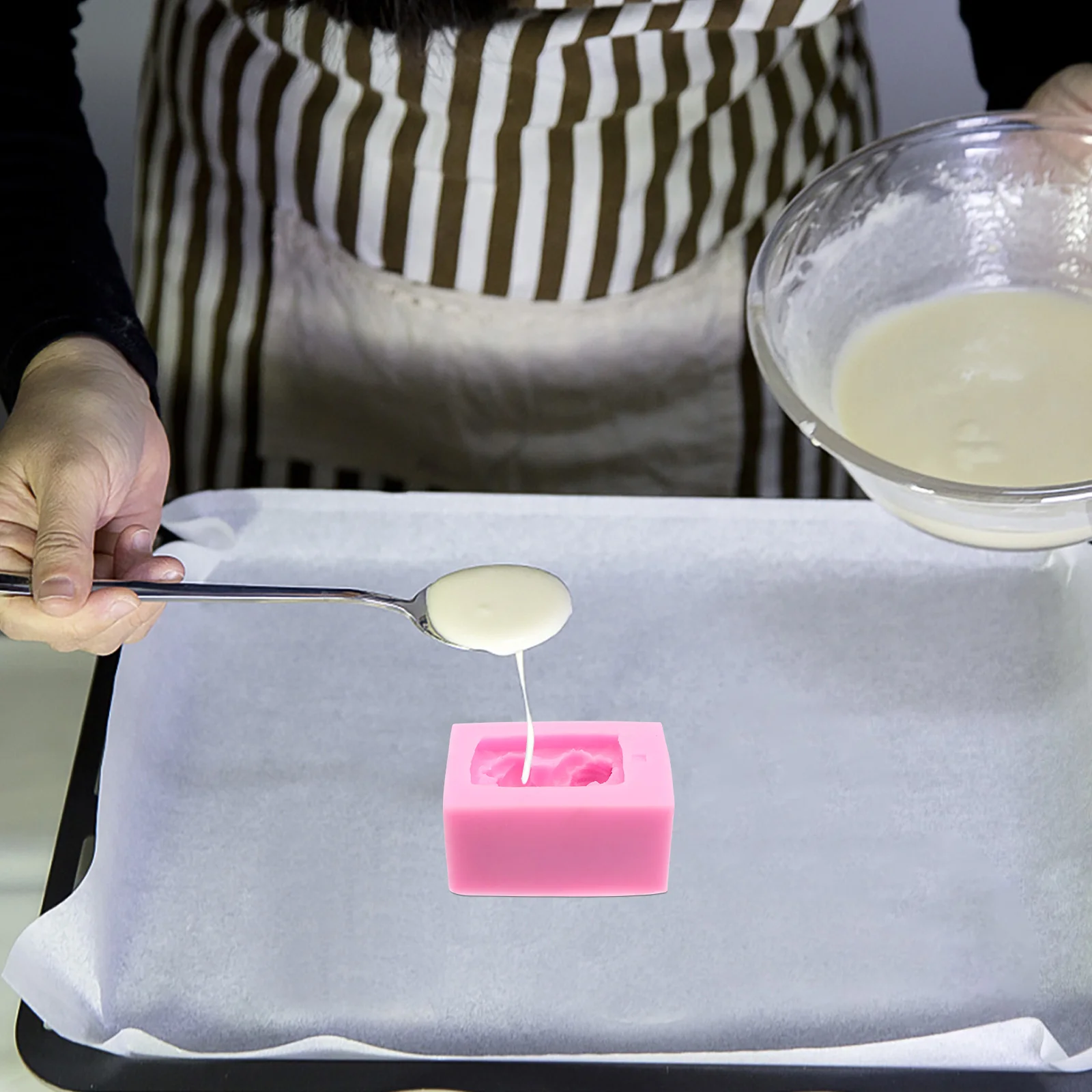 

Silicone Mold Flexible Reusable Baking Cake Mold Easy Clean Temperature Resistant -40 To +230°C Perfect For Fondant Sugar Crafts