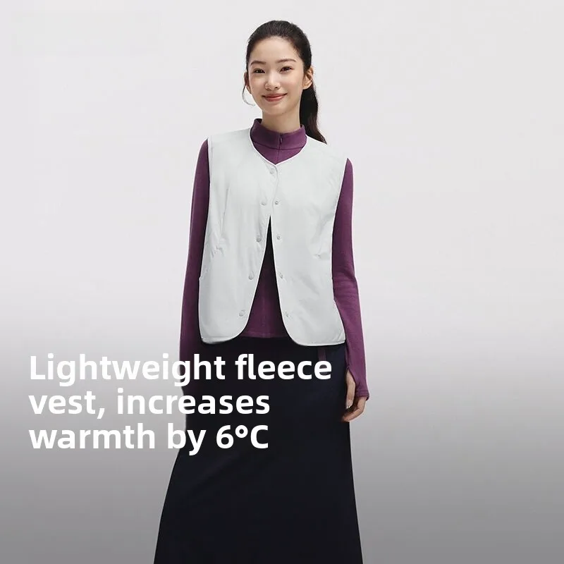 

Легкая дышащая флисовая жилетка Banana Le CL00025 для ранней осени, антистатическая, ветрозащитная, внутренняя куртка