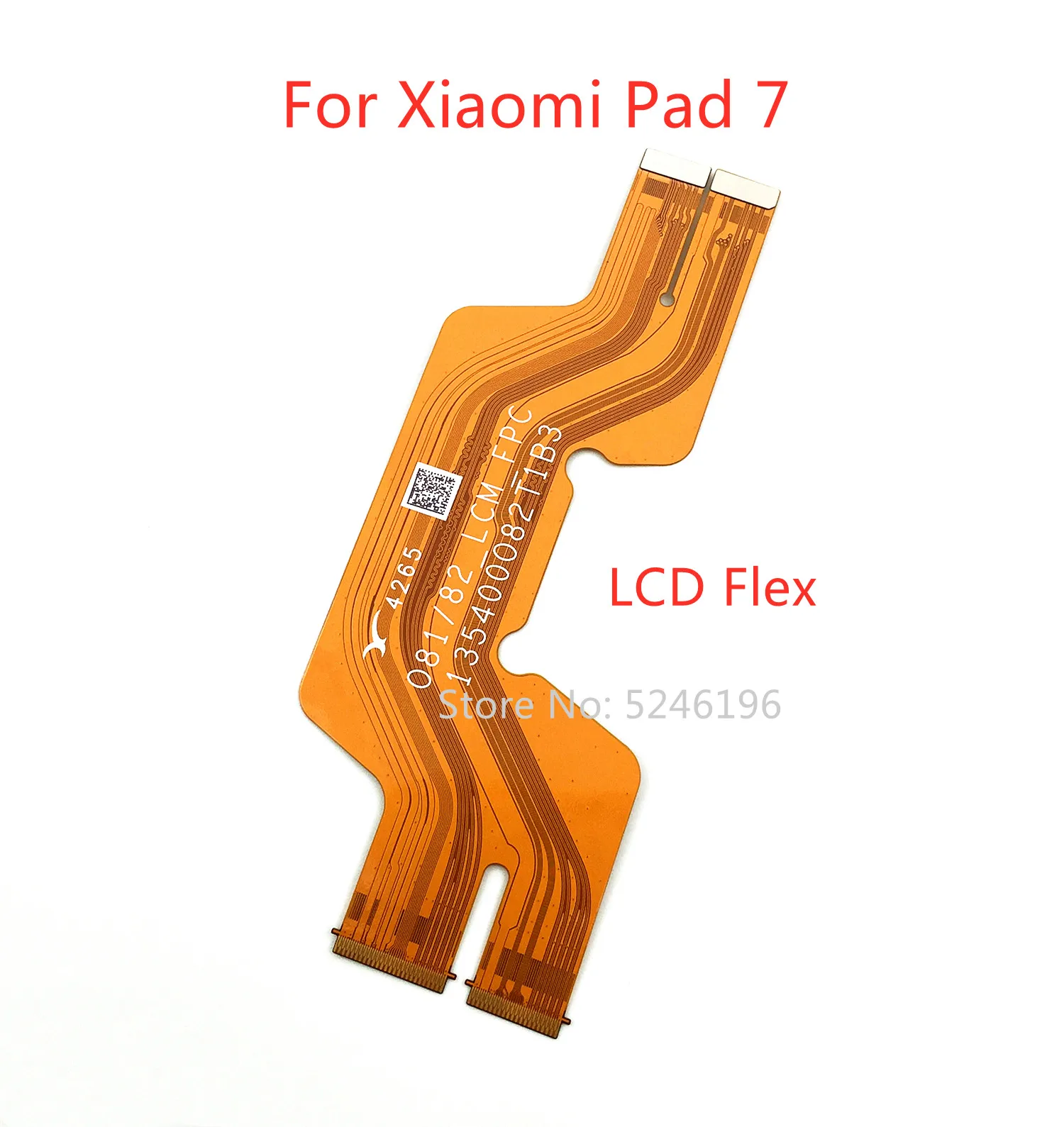 1pcs LCD Display Flex Cable Connector For Xiaomi Mi Pad 7 Xiaomi Pad 7 Replace Part.