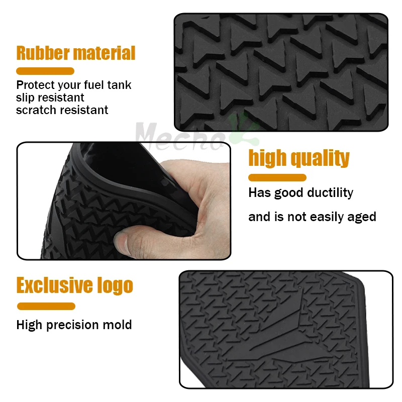 MT09 2024 2025 Tank Pad Motorcycle Accessories Fuel Tank Pad For YAMAHA MT-09 mt09 Non-slip Side Fuel Tank Waterproof Pad