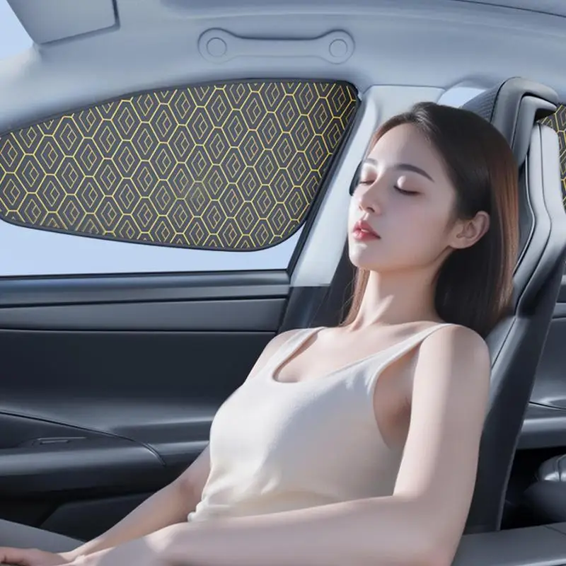 

Солнцезащитный козырек на боковое окно автомобиля, солнцезащитный козырек на окно автомобиля, теплозащитный козырек, автомобильные аксессуары, статический чехол, УФ-блокировщик для седана RV