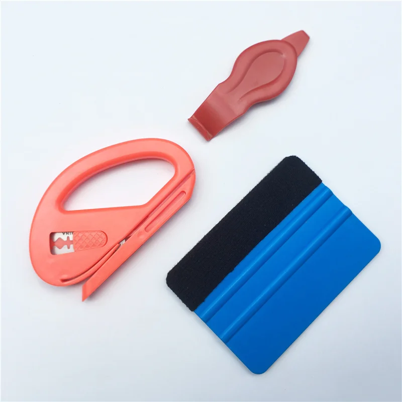 Car Wrap Tool Kit Vinyl Wrap Sticker Application Tool Kit Auto Car Accessory Vinyl Squeegee Scraper