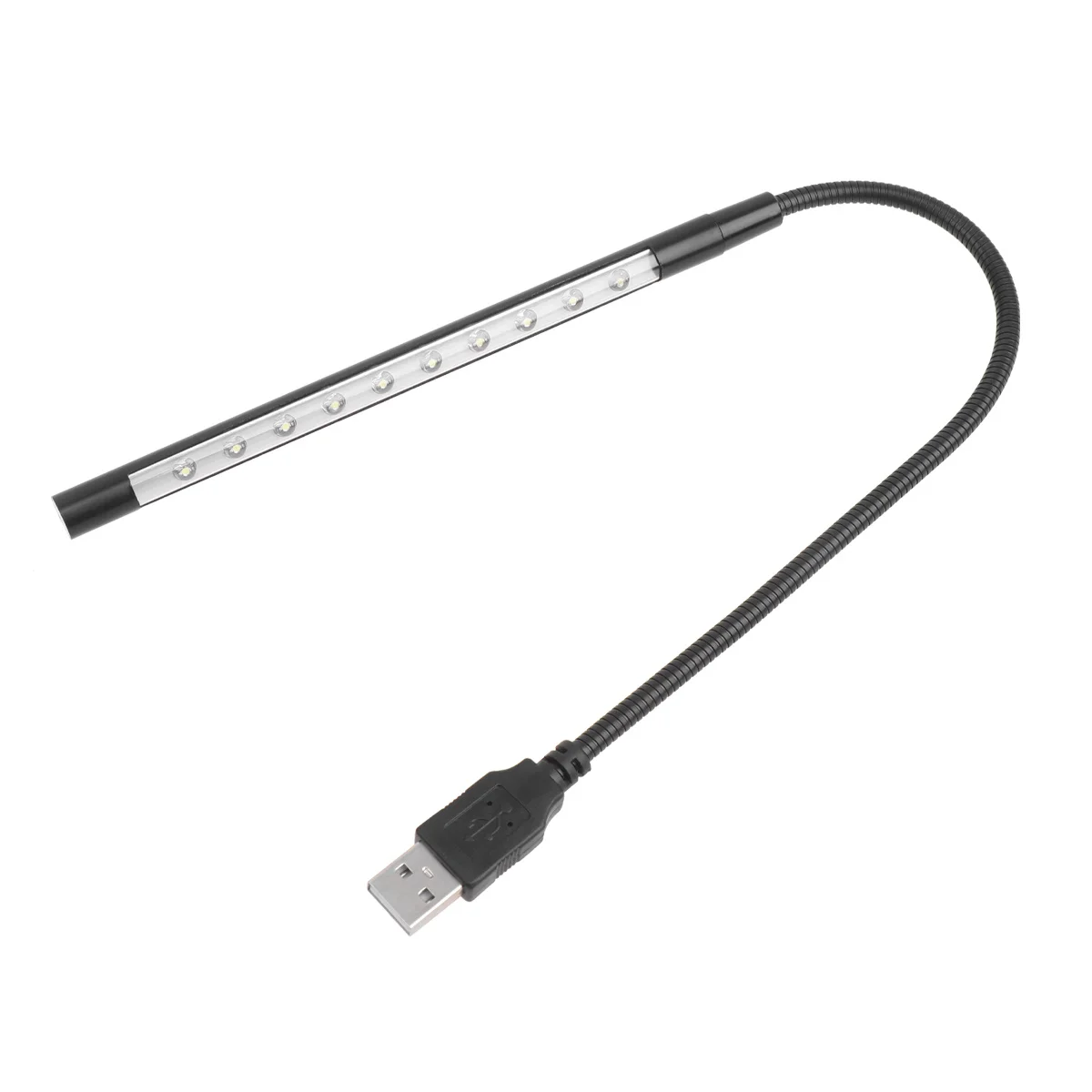 

360° Rotatable Keyboard Lamp Usb Light For Laptop Eye Protection Night Gaming Black Flexible Led Desk Lamp Computer Peripheral