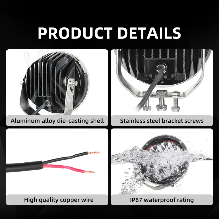 2025 جديد Novsight كشافات السوبر مشرق كومبو شعاع Led القيادة ضوء 7 بوصة الطرق الوعرة ضوء العمل لشاحنة UTV 4X4 4wd