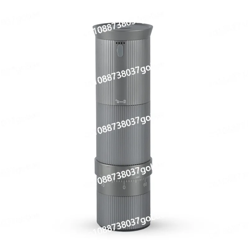 

Electric Coffee Grinder Stainless Steel Grinding Core Aluminum Alloy Body Small Portable Grinder