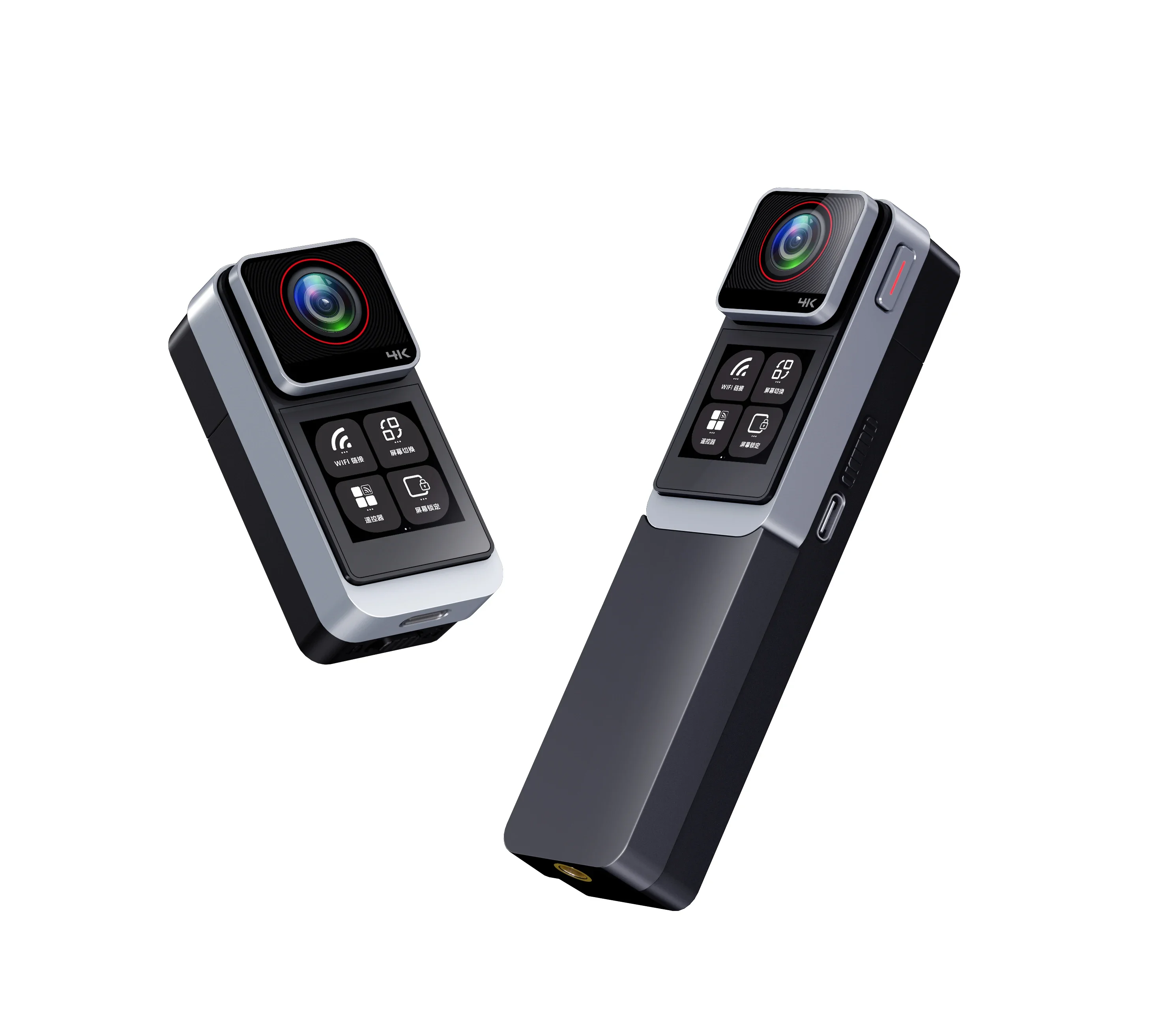 2026 4K 30FPS Action Camera OIS Anti-shake Waterproof Sports Camera Support 5G WIFI APP Large Battery