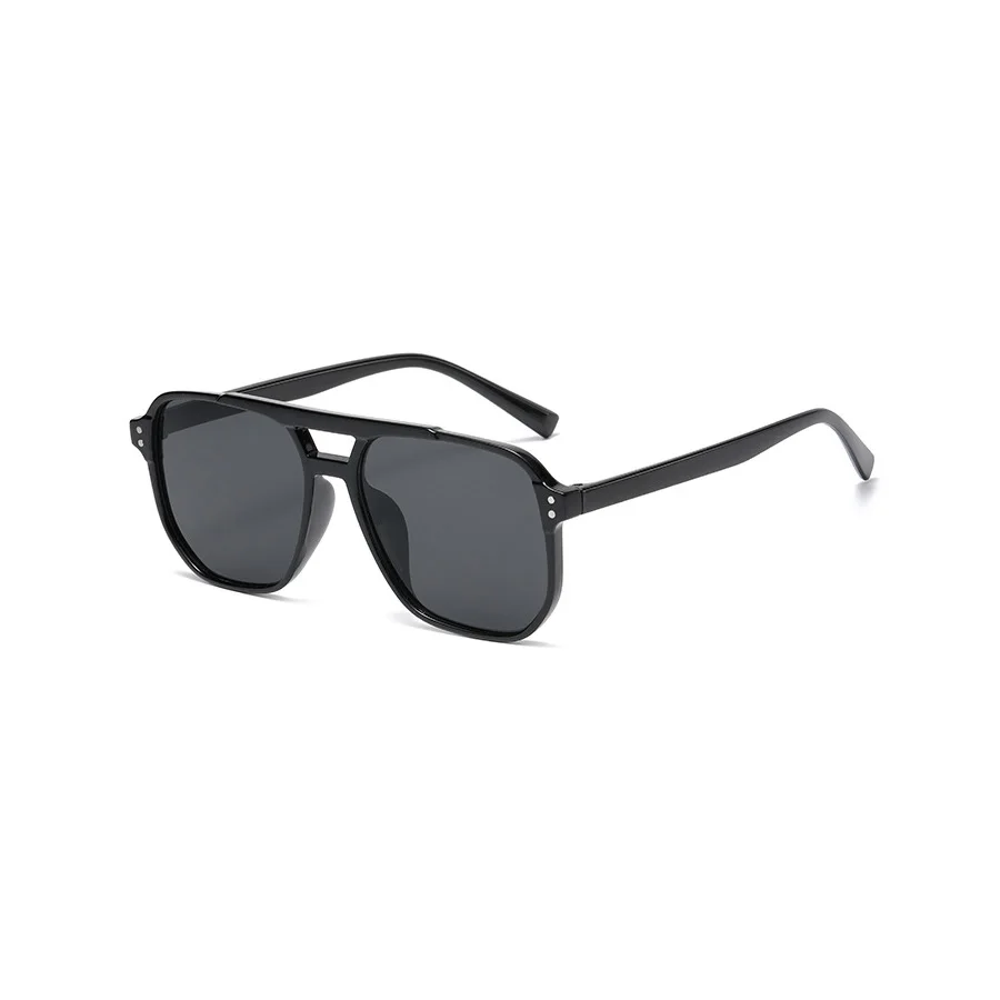 2PCS Women Geometric Frame Multicolor Sunglasses Daily Holiday Street Photo Shoot Summer Beach Decoration Glasses Neutral Style