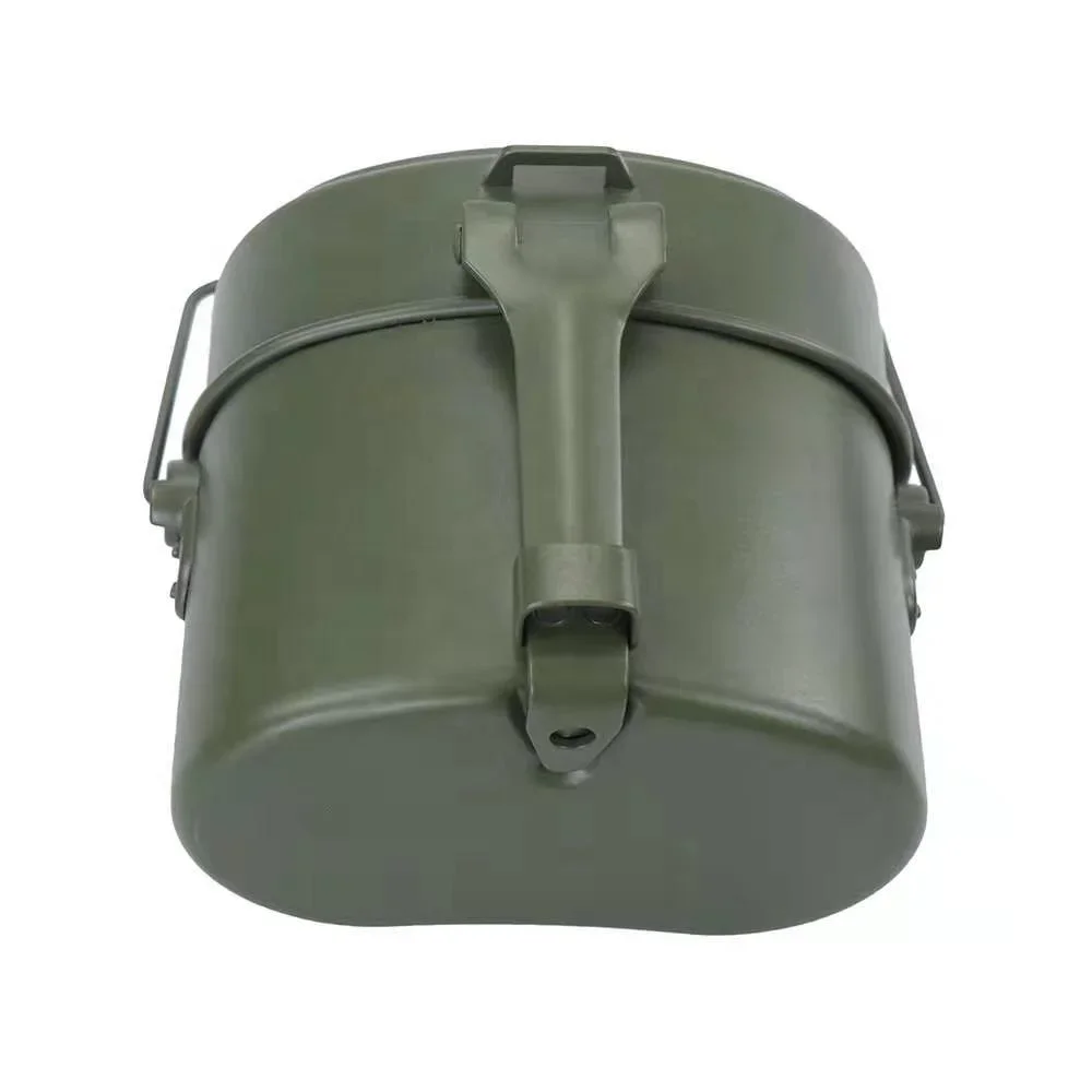 Camping and Hunting Mess Tin Military Lunch Box Outdoor Aluminum Tactical Mess Kit