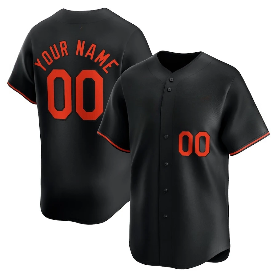 Custom Men Youth Baltimore Baseball Jersey Embroidery Softball Wear Baseball Uniform