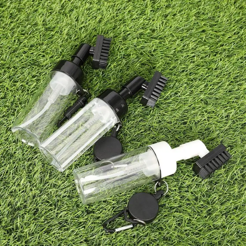 

Golf Brush Golf Water Scrubber Golf Club Brush Cleaner With Retainer Clip And Squeeze Water Bottle For Golf Accessories