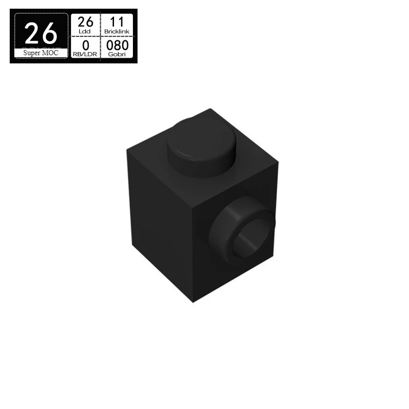 

10PCS TECHNICIAL BRICK 1X1 Compatible with 87087 Assembles Particles with Bumps Kit Replaceable Part Toys Pieces of Toys Parts