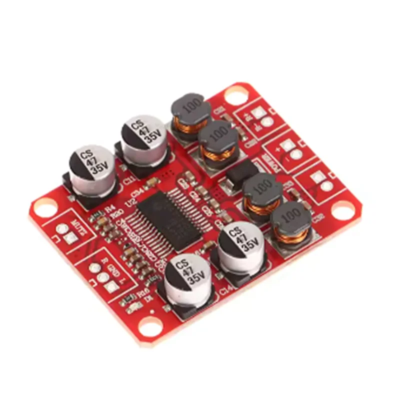 TPA3110D2 digital amplifier board dual channel 2 * 15W stereo 3110 audio amplification module 2A DC12V