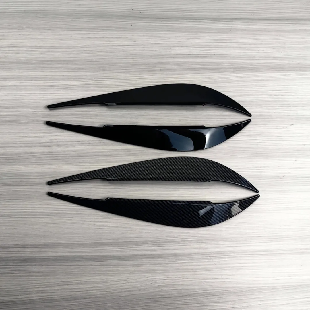 Frontscheinwerfer-Augenbrauen-Zierleiste, Auto-Styling-Zubehör, glänzend schwarz, Außenteile für BMW 4er F32 F33 F36 2013-2020 – Detail 8