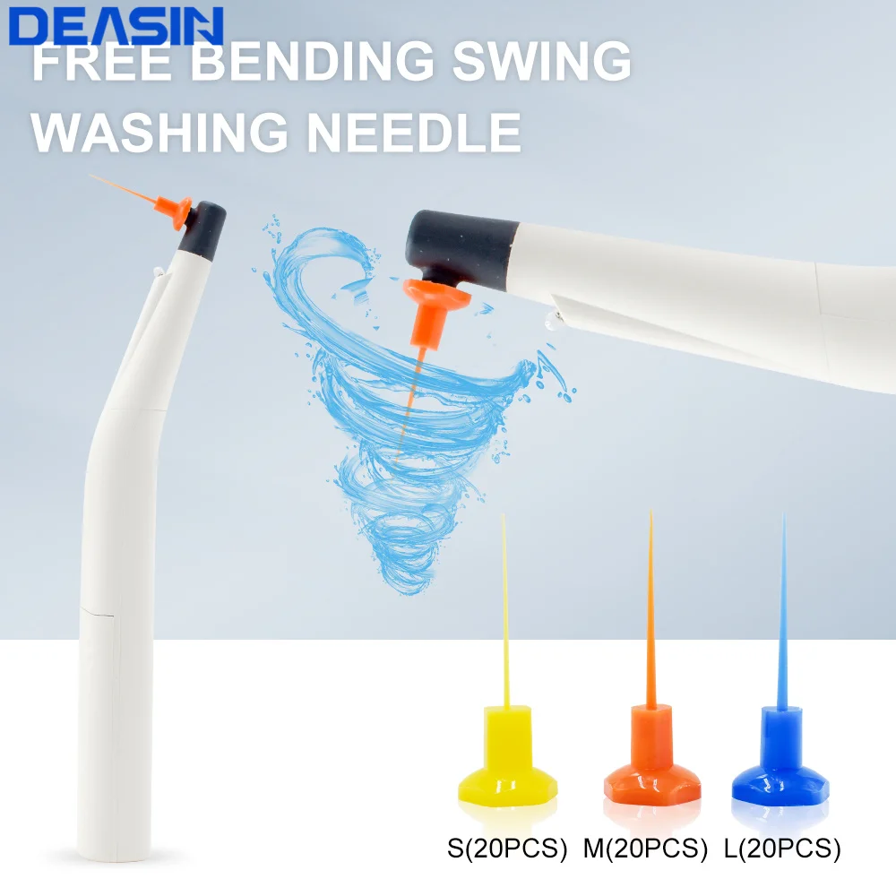 

Стоматологический активатор Sonic Irrigation: ультразвуковые эндо-активаторы с LED-подсветкой и 60 гибкими наконечниками для очистки корневых каналов, стоматологические инструменты