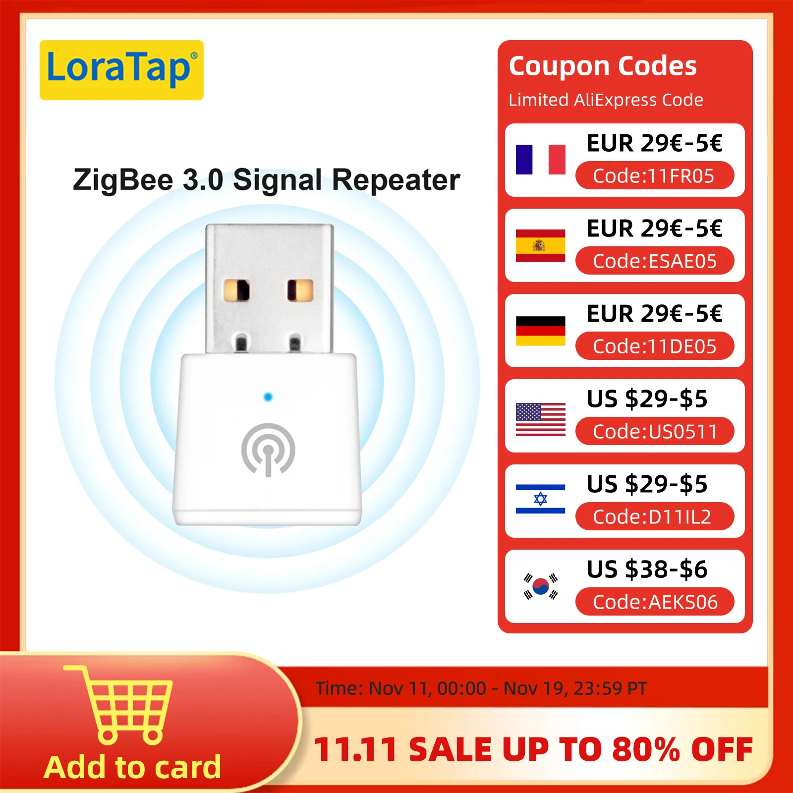 

LoraTap Tuya ZigBee 3,0 повторитель сигнала USB-удлинитель для устройств Smart Life App Mesh Deconz Автоматизация Домашняя интеллектуальная сцена