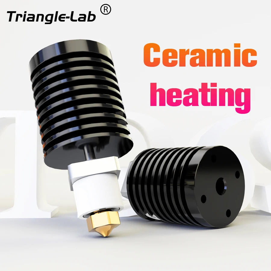 Trianglelab CHC TD6S Hotend Ceramic Heater Core V6 Nozzle TUN Nozzle For Prusa Printer VORON V6 Hotend Dual Drive Extruder