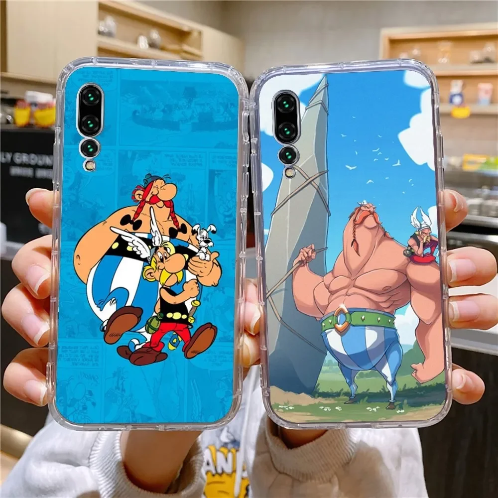 A-asterix-funda transparente para teléfono, carcasa para Xiaomi 11, Redmi Note 11, 5G, 8T, 9A, 9, 10T, Note8Pro, Note9, 12SUltra