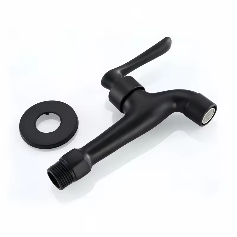 블랙 걸레 수영장 세탁기 수도꼭지 외관