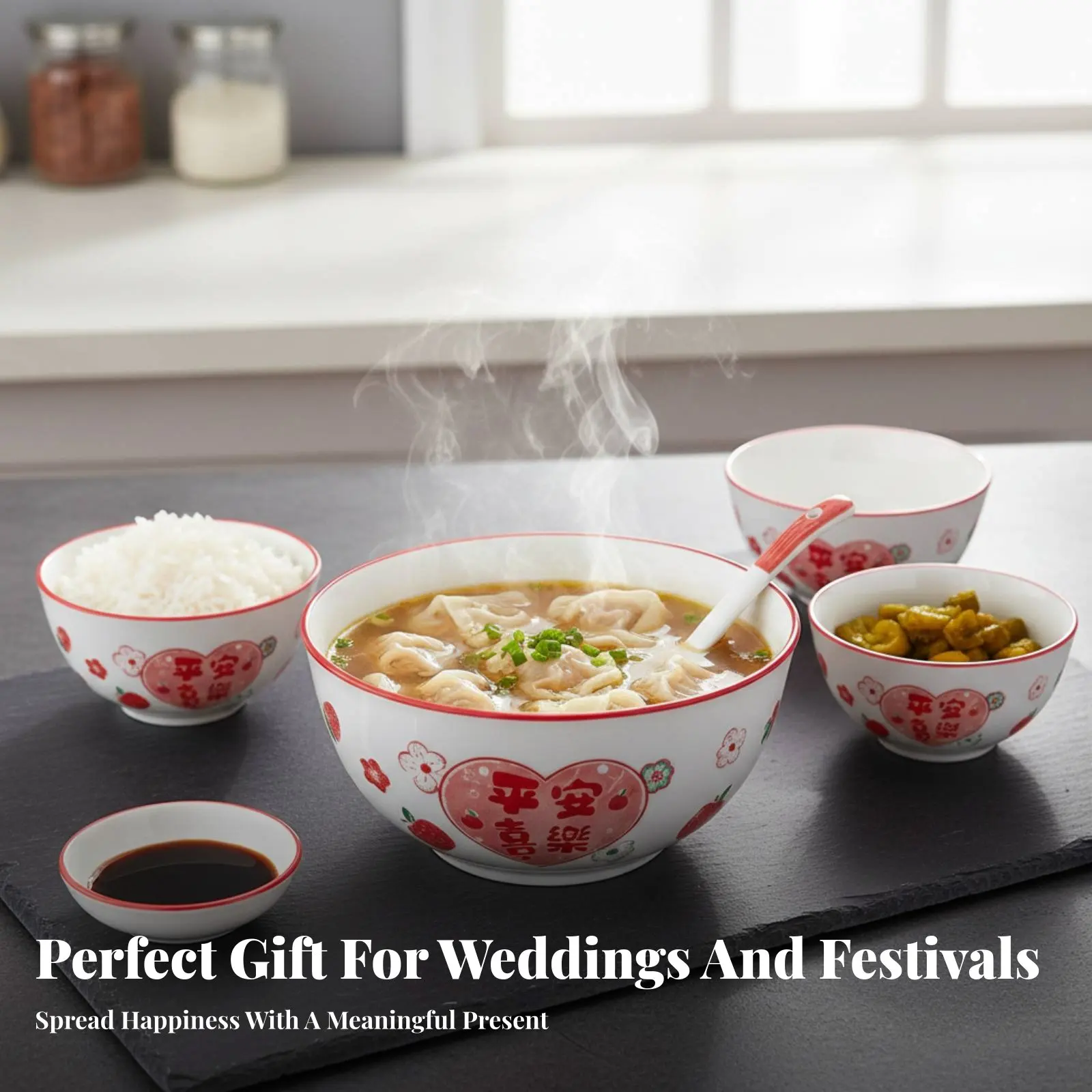 Chinese Red Dinnerw…