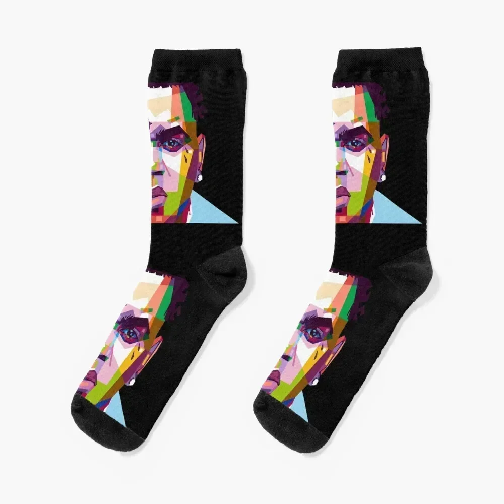 

Gates of Rap Music Socks man colored Sports men cotton high quality Man Socks Women's