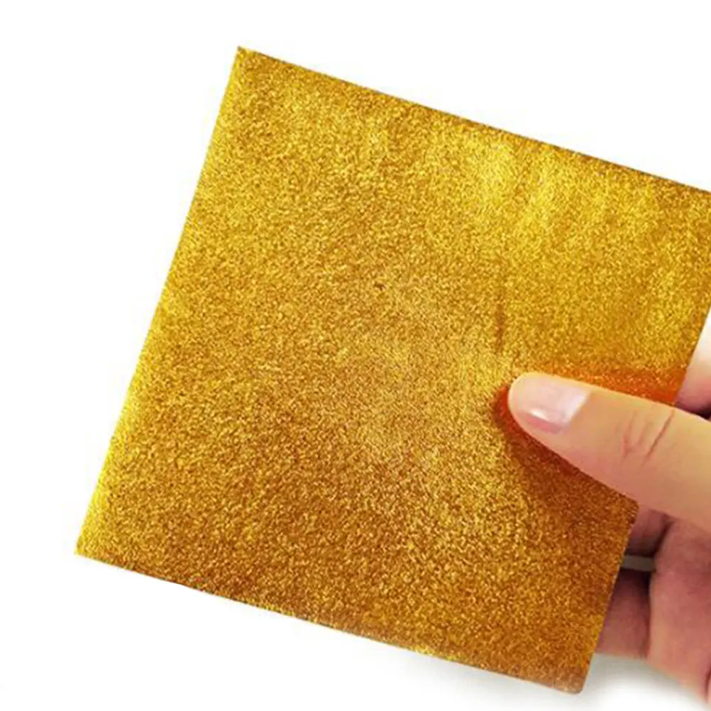 

600pcs Chocolate Wrapping Paper Wrappers Kraft Foil Paper Aluminum Packaging Kraft Sheets Homemade Treat Supply