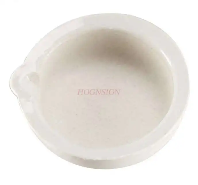 Watercolor painting hand painted blank palace materials Porcelain Evaporating Dish 60ml Diameter Laboratory Equipment Round Dome