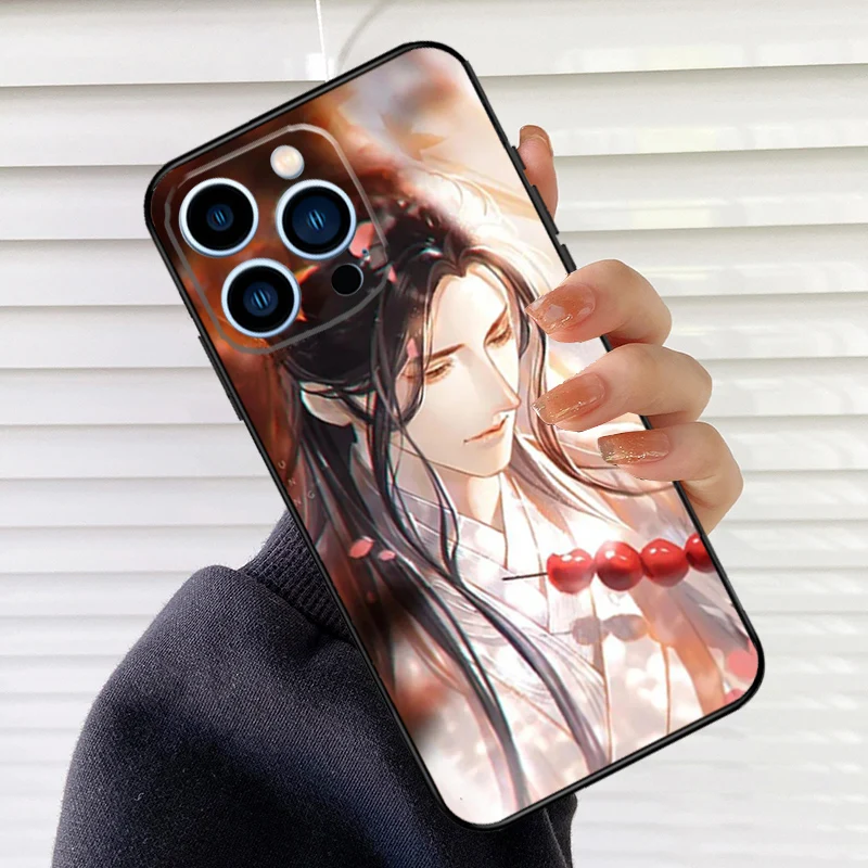 The Husky and His White Cat Shizun Case For iPhone 16 15 13 14 Pro Max 12 Mini 11 Pro Max X XS XR Plus Soft Cover Coque