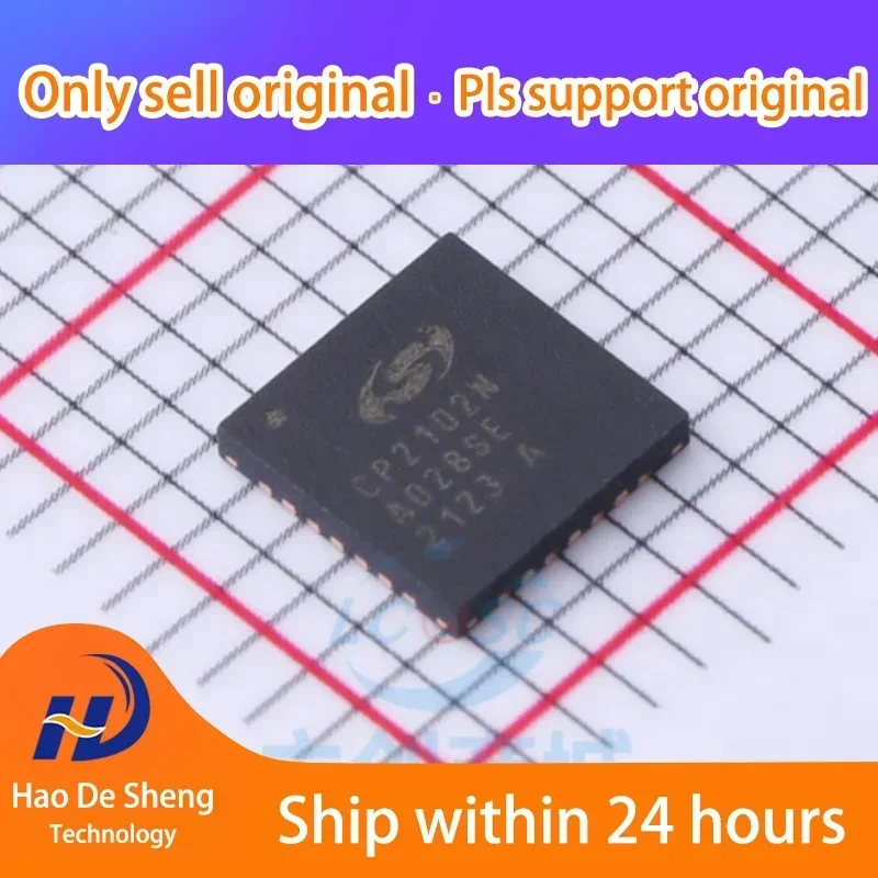 

10PCS/LOT CP2102N-A02-GQFN28R CP2102N QFN28 New Original In Stock