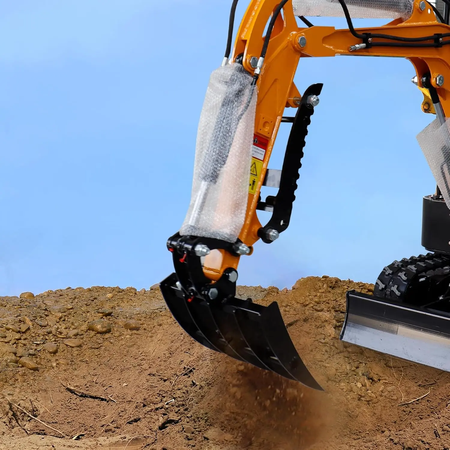 Rake Attachment for 1 Ton Mini Excavator  USA STOCK