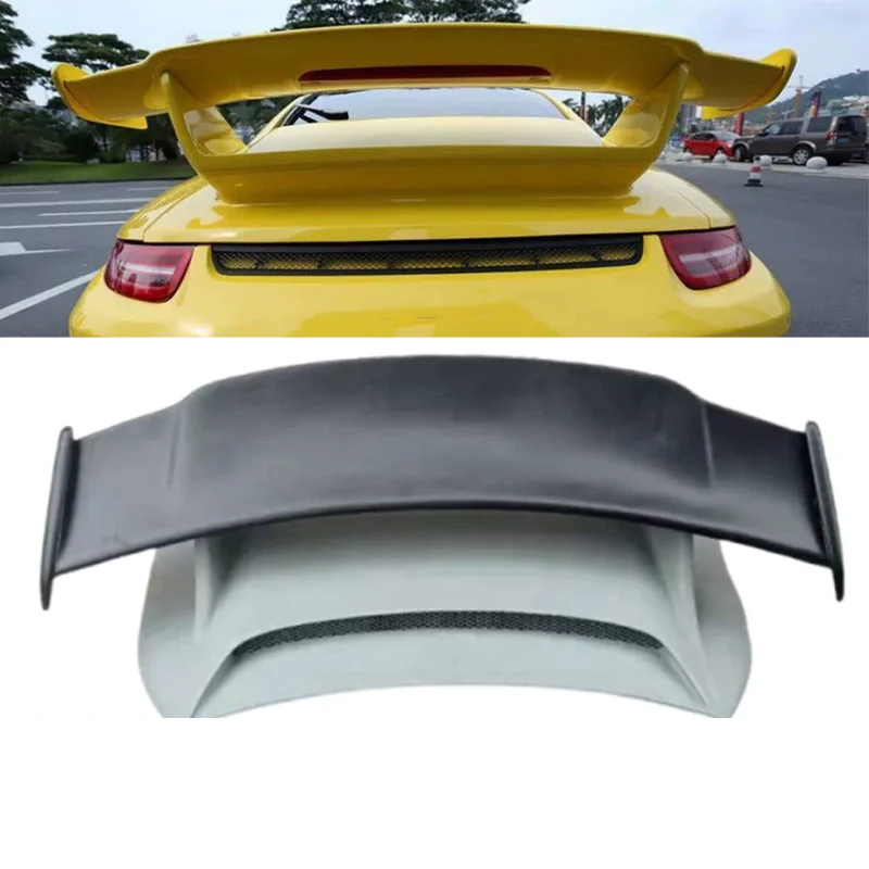 

Carbon fiber Tail wing for Porsche 911 991.1 modified Resin new style Rear Spoiler tailgate Car accessories