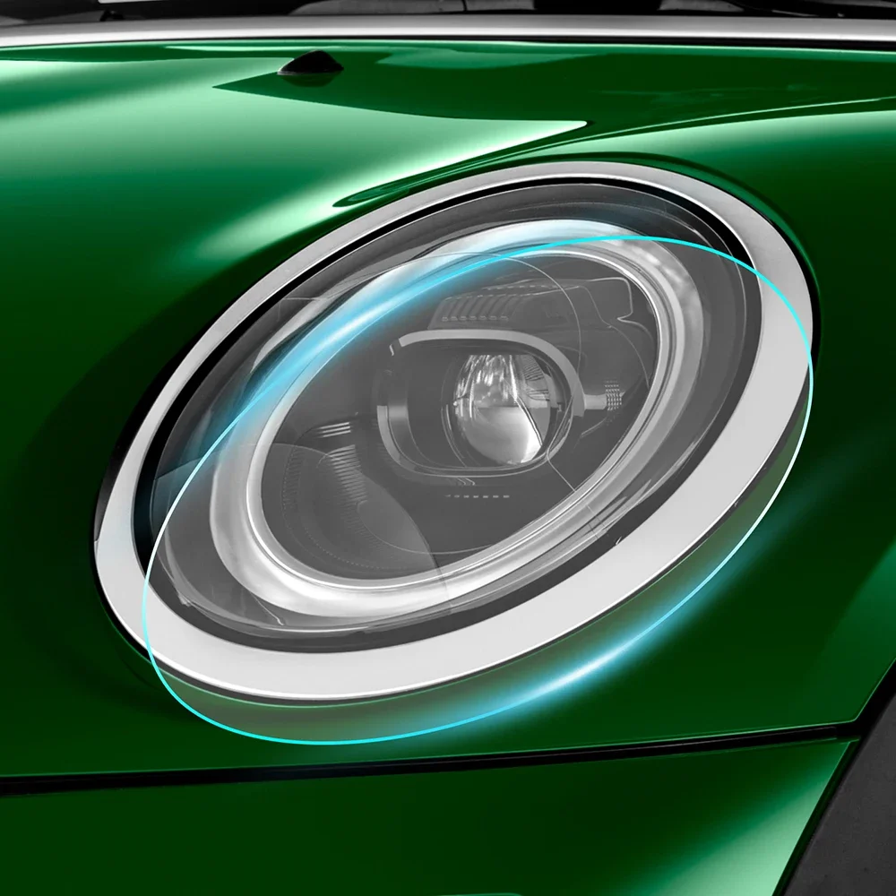 

For Mini F56 Cooper S 2 door 2022 2024 Clear Paint Protection Film 8 5mil Pre Cut TPU Headlight and Mirror Cover Kit