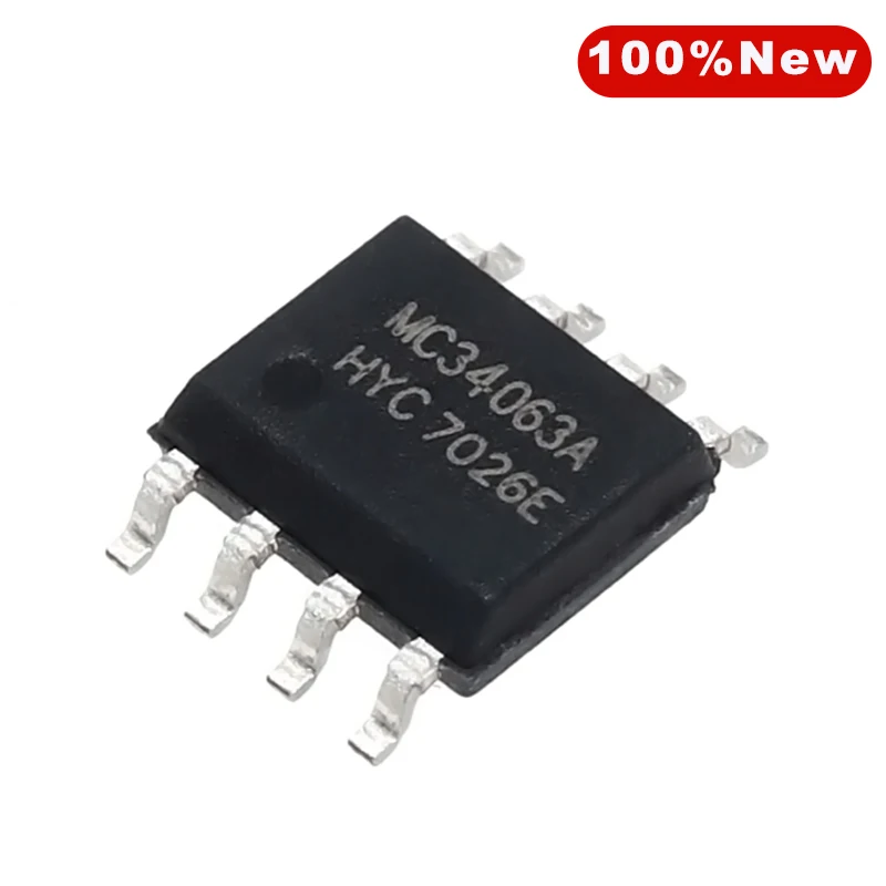 50PCS/Lot MC34063A MC34063A MC34063ADR MC34063ADR2G MC34063ADRG4 MC34063ADG MC34063ACD-TR SOIC-8 DC-DC Power Chip