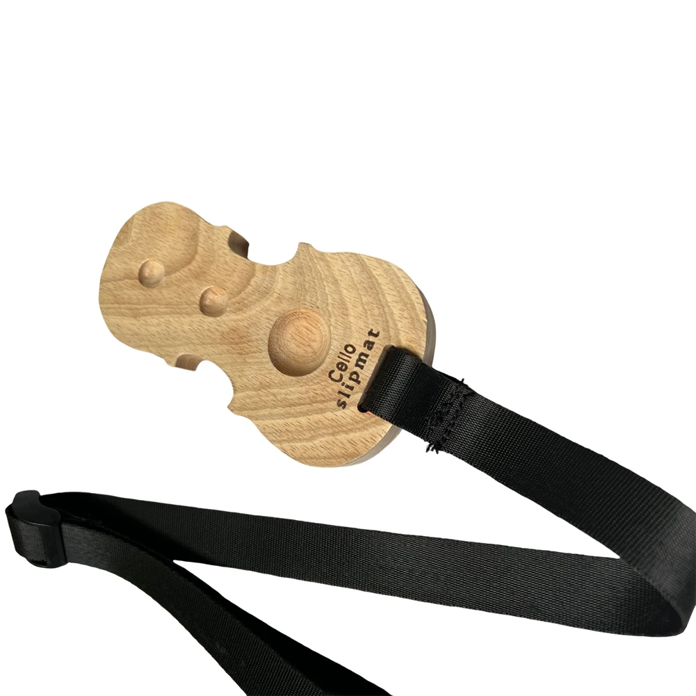 Cello Non-Slip Pad Strap Non-skid Cello End Pin Holder With Adjustable Strap 3 Holes Cello Antiskid Device Accessories