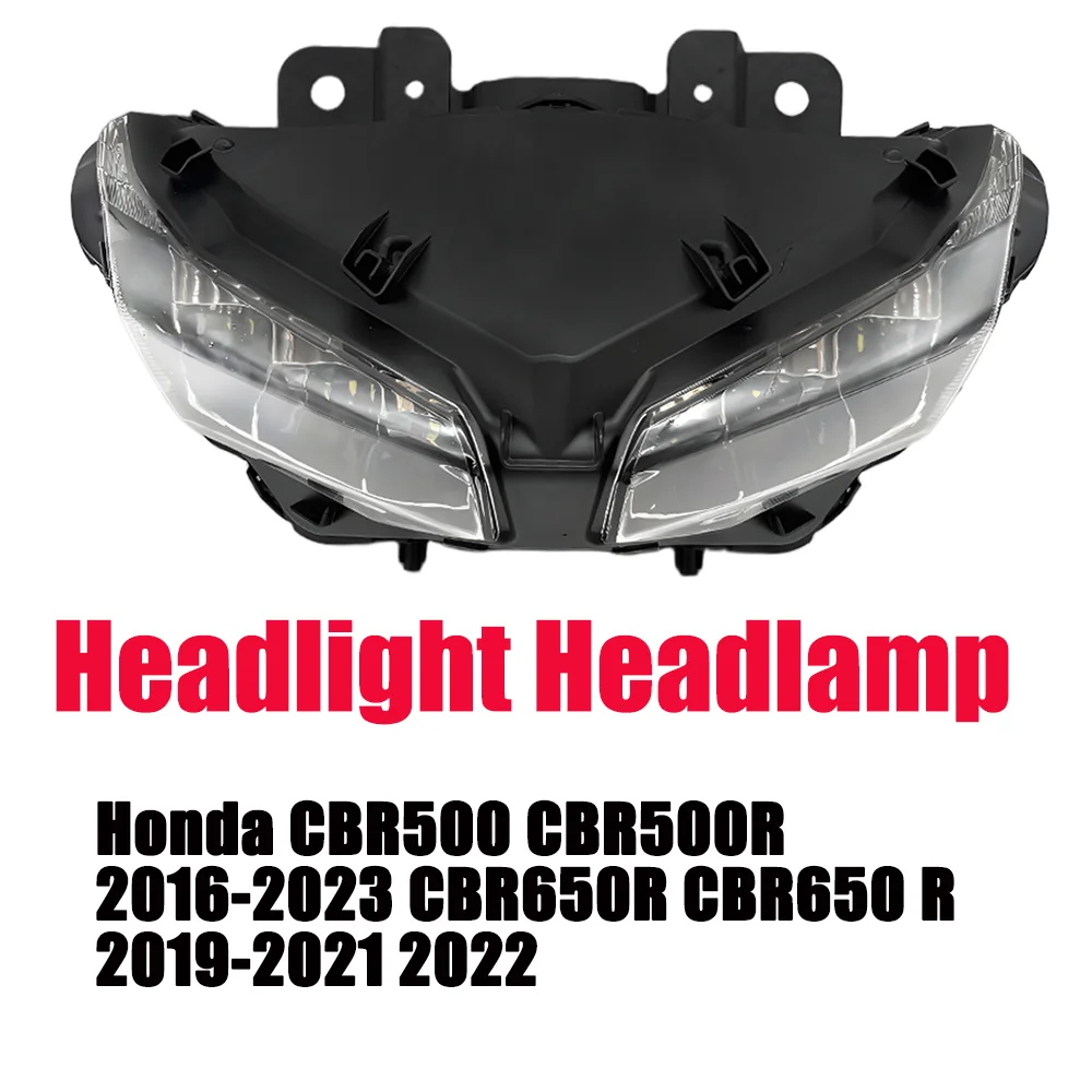 

Honda CBR500 CBR500R 2016-2023 CBR650R CBR650 R 2019-2021 2022 Motorcycle Headlight Assembly Headlamp Replacement