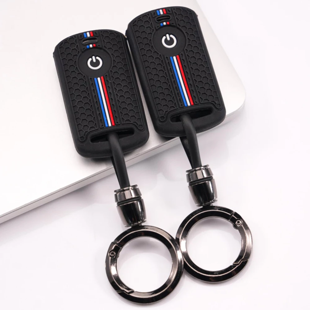 Soft Key Holder With Wrist Strap For Honda PCX ADV Forza NSS Vario Click Scoopy High Quality Comfortable Grip Protector Flexible