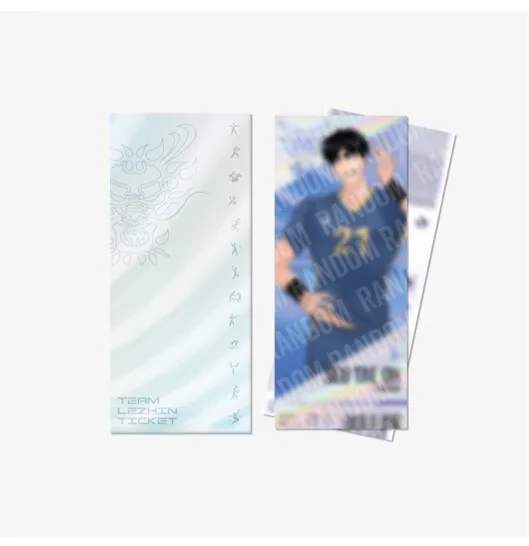 2024 New [Official Original]Team Match Ticket ver.1 Pre Order Korean Lezhin Offical Merchandise 80x190mm