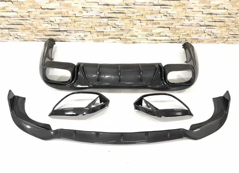 メルセデスベンツ AMG GT50 GT53 2019 2020 2021 2022 2023 2024 ReaI カーボンファイバーバンパーフロントリップリアリップエアインテークスポイラーキット