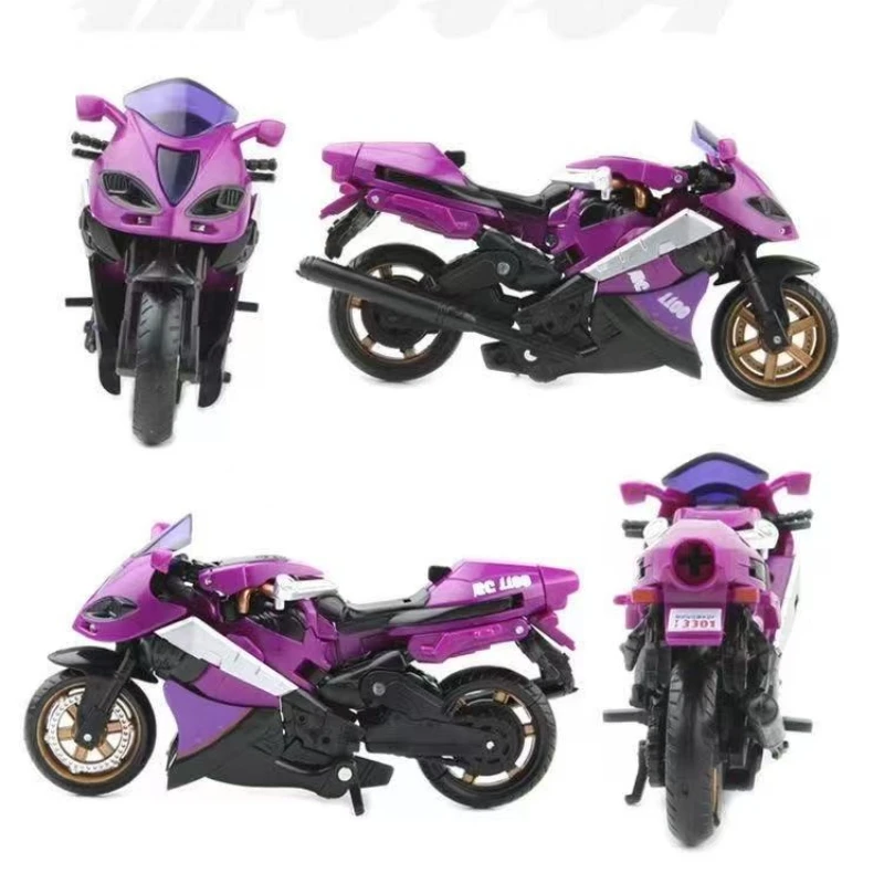 Transformowane Zabawki Figurki Akcji Alcy Robot Motocykl Ruchomy Robot Oryginalne Opakowanie Model Ozdoby Kolekcja Prezenty