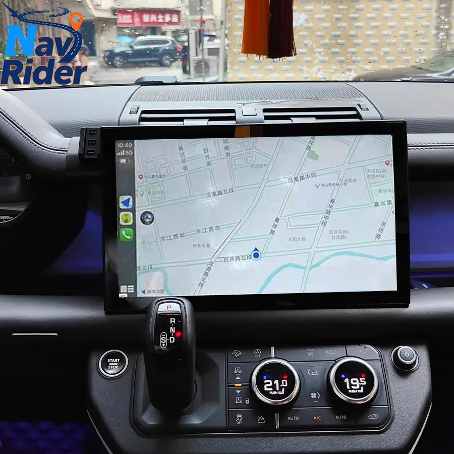 

13,3-дюймовый экран, GPS-навигация, автомагнитола, CarPlay, 4G, Wi-Fi для Land Rover Defender 2020-2024, Android мультимедиа для автомобиля