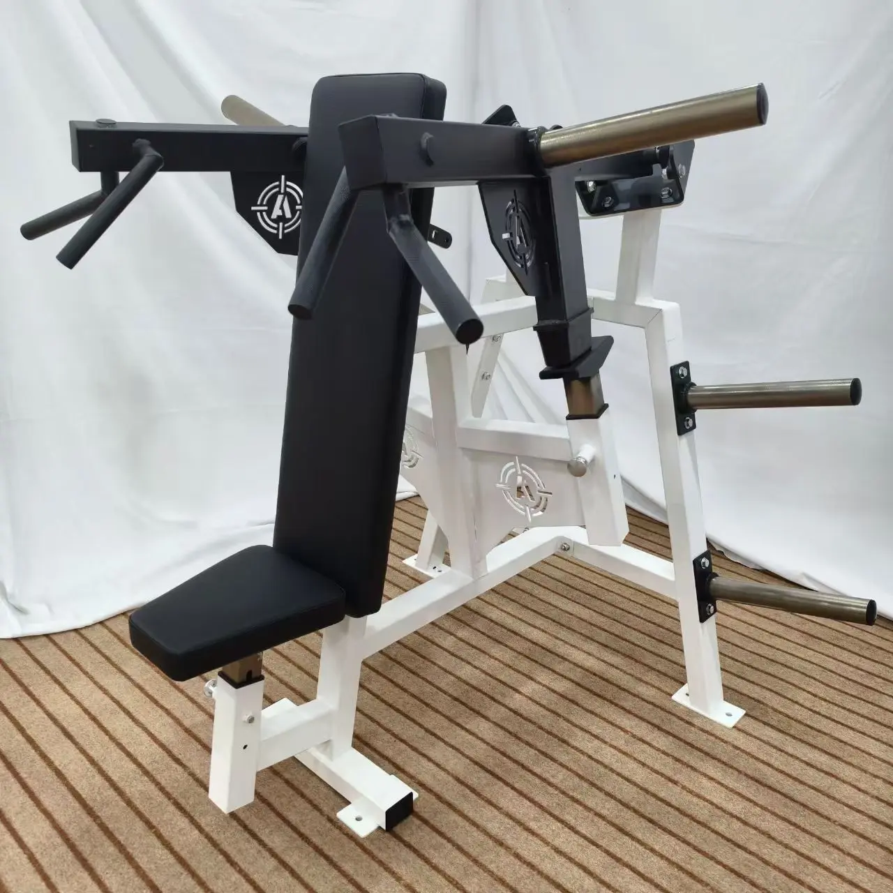 

Commercial Strength Gym Equipment Shoulder Press Movable Lift Training Sitting Posture Push Shoulder Trainer