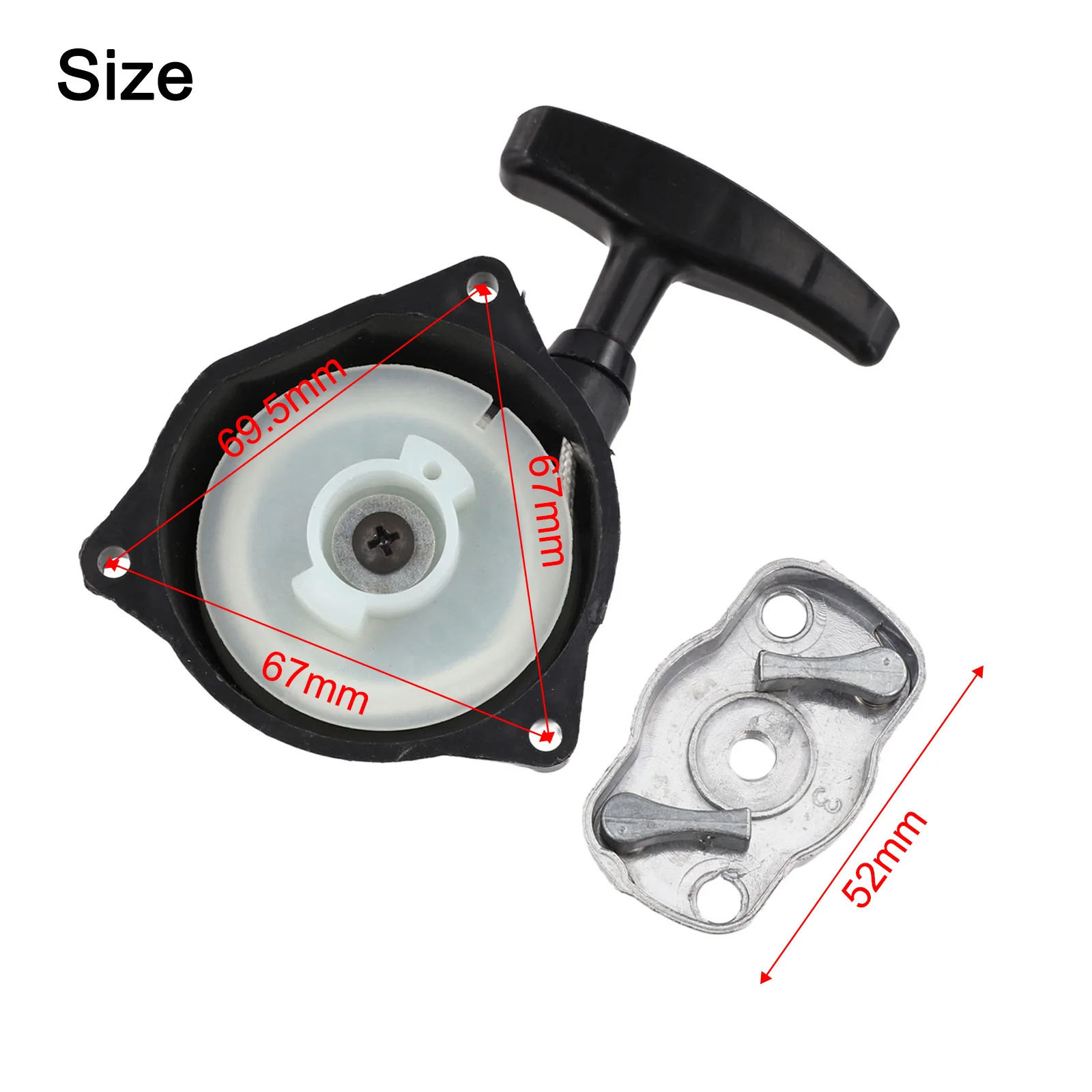 HHT31S тяговый стартер TL26 TU26 культиватор UMK422 UMK431 двигатель кустореза FG100 HHE31C для газонокосилок Mitsubishi