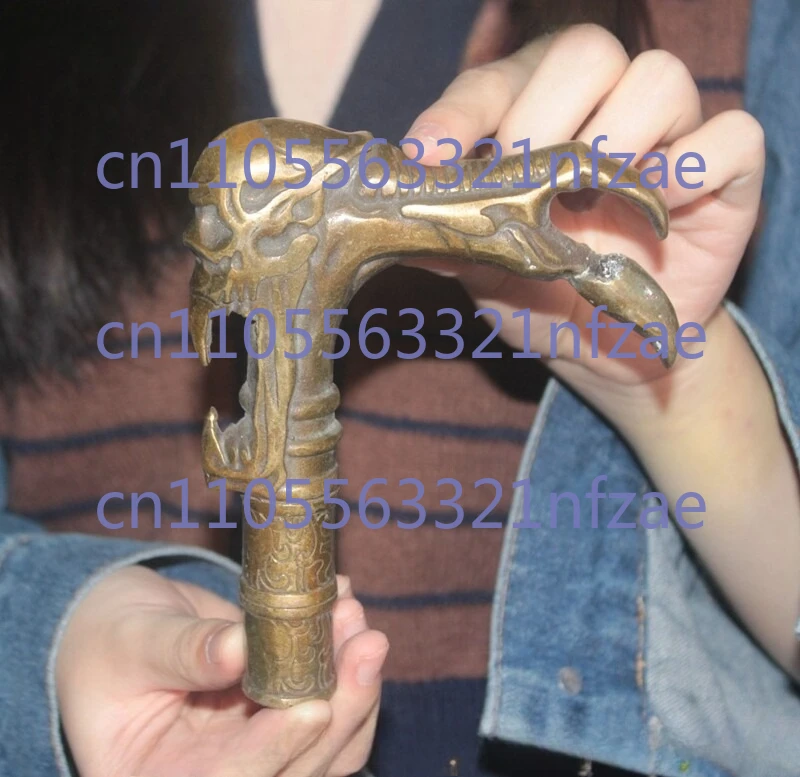 

6 "Китайская бронзовая статуя фэн-шуй, странная голова птицы, голова экзорцизма, голова милицы