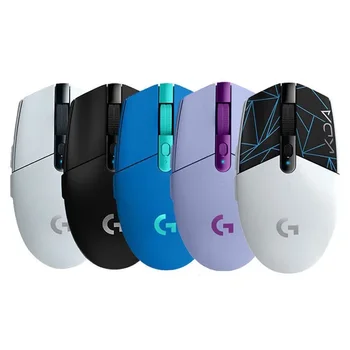 로지텍 G304 2.4G 무선 마우스, 인체공학적 마우스, 포트나이트 LOL PUBG 블루투스에 적합한 12K DPI, 프로그램 연결 불가