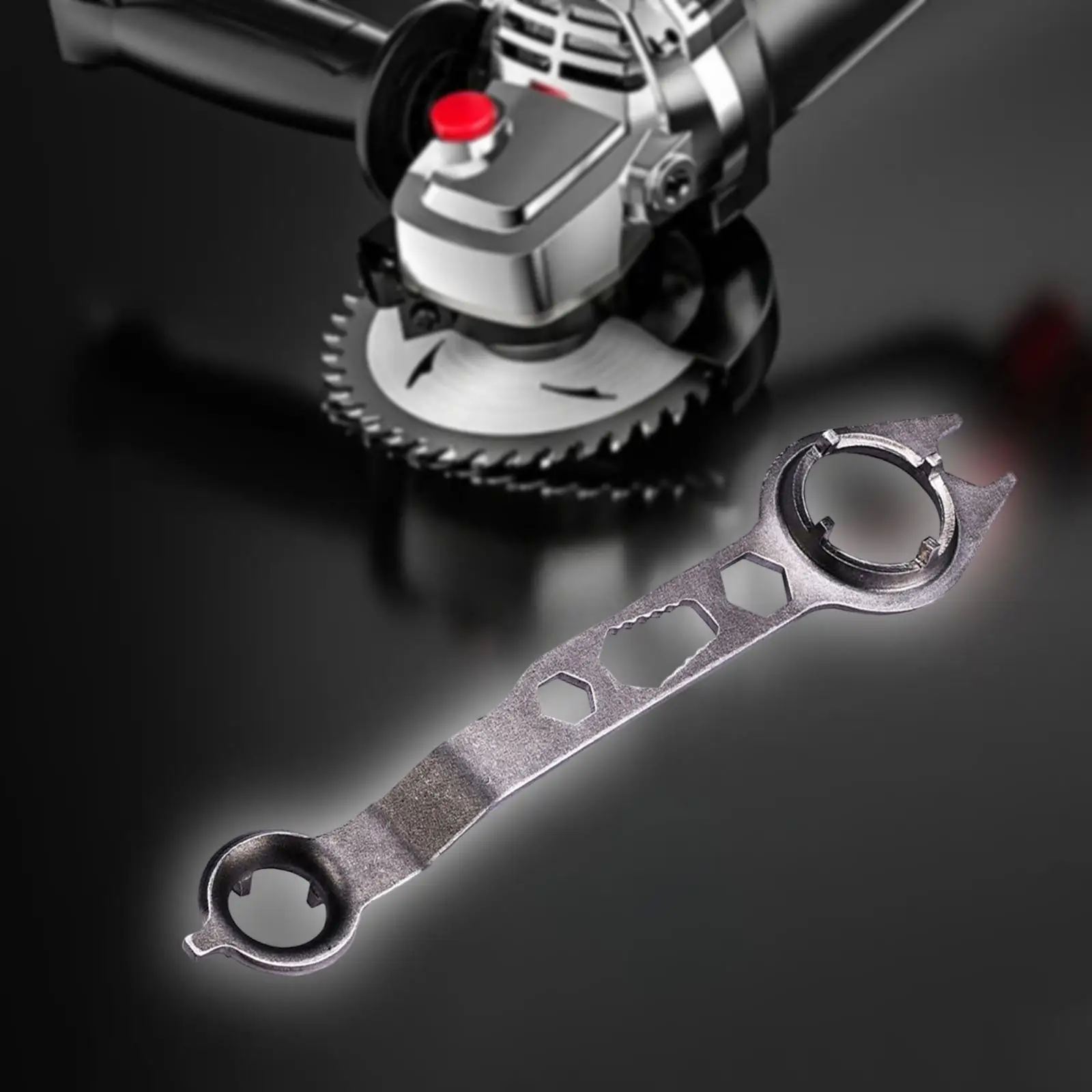 Four Claw Angle Grinder Wrench Manual Tool Angle Grinder Lock Nut Wrench Spanner
