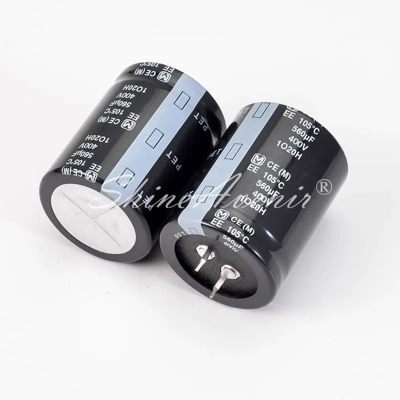 5PCS 400V560UF EE 35*45 105℃ KMQ 35*40 Aluminum Electrolytic Capacitors KMQ GN 30*50 High frequency long life New Original