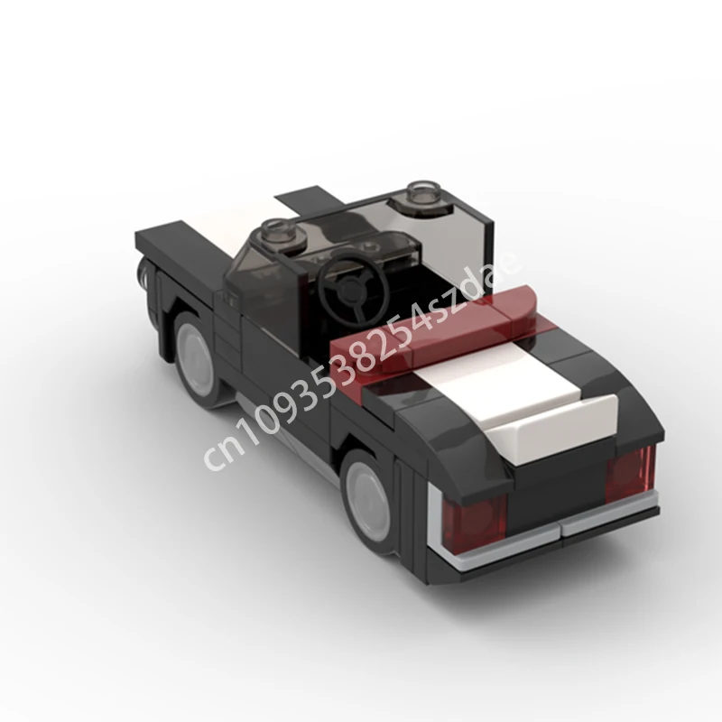 75 Uds MOC Mini Chevroletes Camaross bloques de construcción juguete de Navidad regalo STEM educación resolver el problema hasta montar
