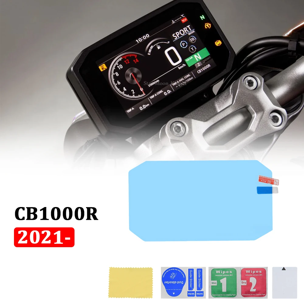 

Fit For Honda CB1000R CB 1000 R 2021 - Motorcycle Accessories Scratch Cluster Screen Dashboard Protection Instrument Film